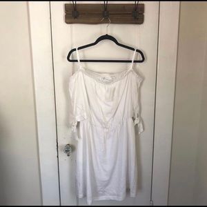 Off the Shoulder Cotton Dress